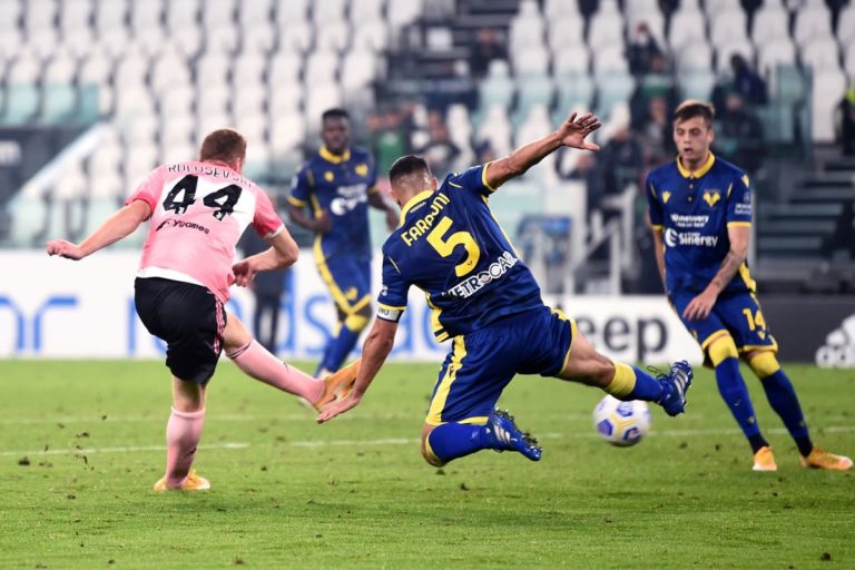 Il Verona ferma la Juve, 1-1 all’Allianz Stadium