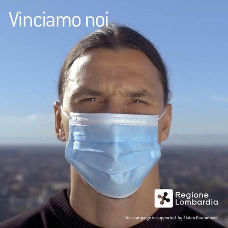 Un video di Ibrahimovic per contrastare la diffusione del Covid