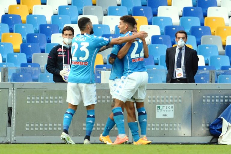 Poker del Napoli al San Paolo, Atalanta battuta 4-1