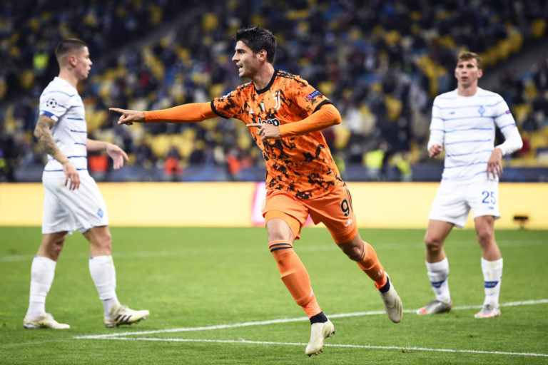 Doppietta Morata a Kiev, la Juve batte la Dinamo