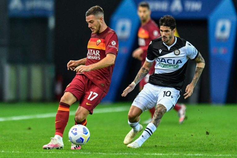 Decide il primo gol di Pedro, Udinese-Roma 0-1