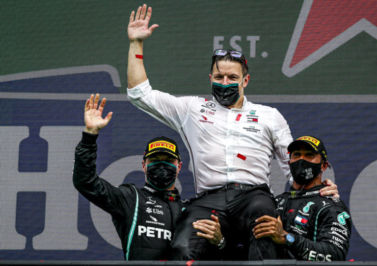 Hamilton vince a Imola, 7° titolo costruttori Mercedes