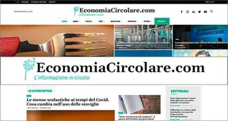 Nasce economiacircolare.com, ENEA coordinatore scientifico