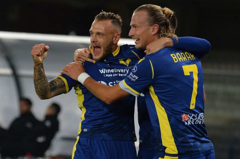 Barak trascina il Verona, 3-1 contro il Benevento