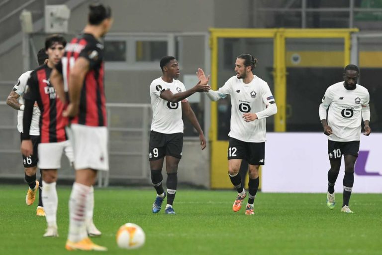 Tonfo Milan in Europa League, a San Siro passa il Lille