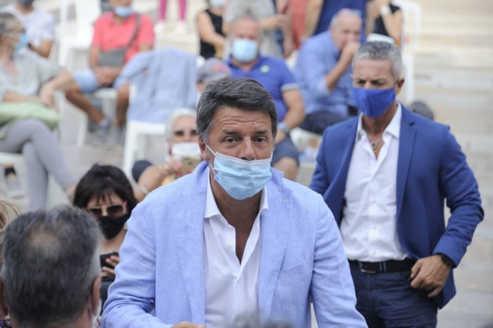 RENZI E CALENDA A FUCECCHIO A SOSTEGNO DI EUGENIO GIANI
