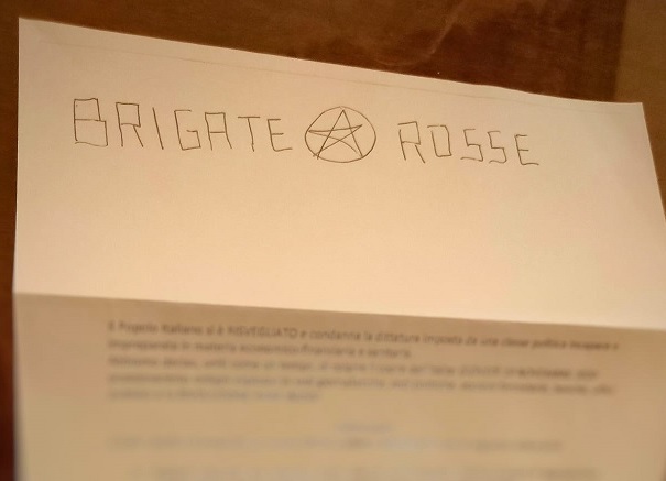 Ferrara, inviata al sindaco Fabbri lettera minacce firmate “Brigate Rosse”