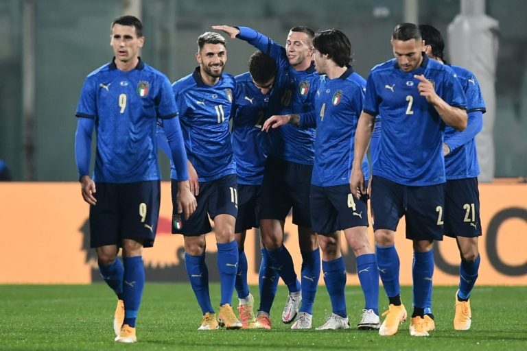 Poker azzurro a Firenze, Italia batte Estonia 4-0