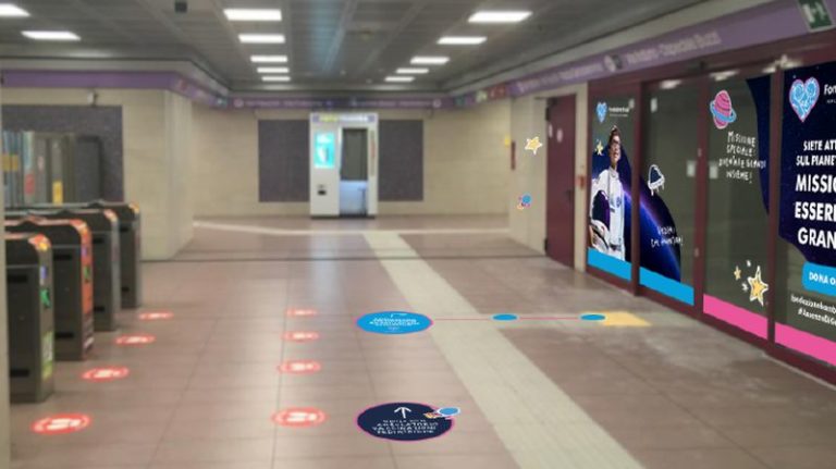 A Milano vaccinazioni pediatriche antinfluenzali in stazione metro