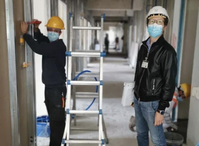 Covid, al Garibaldi di Catania lavori per ampliare i posti letto