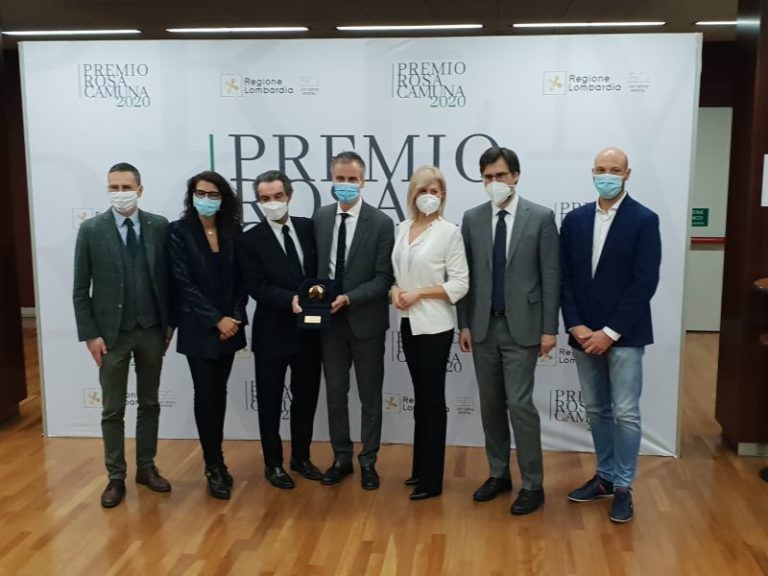 A Palazzo Pirelli assegnati i cinque premi rosa camuna 2020