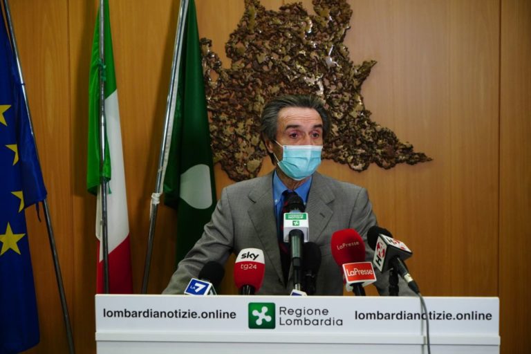 Covid, Fontana “Non chiederemo differenziazioni territoriali”