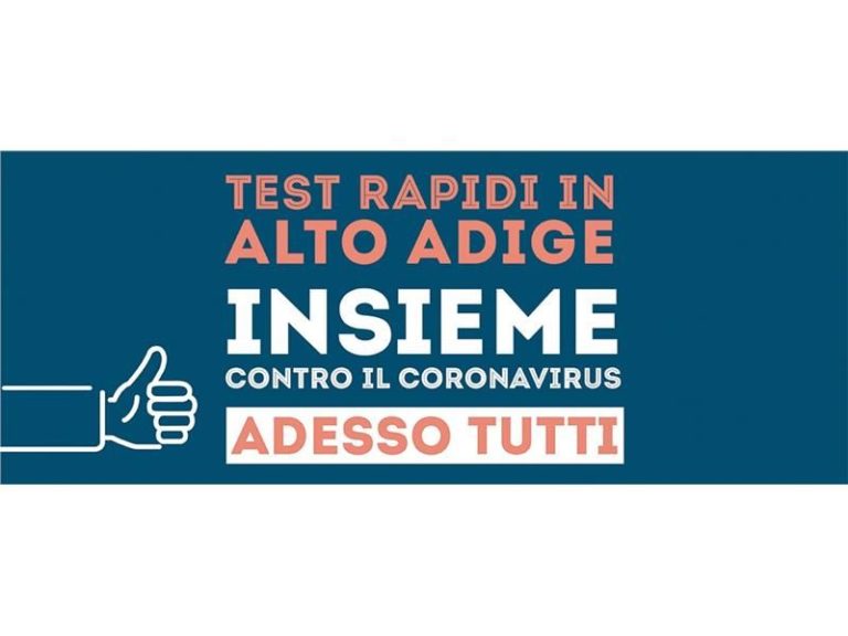 In Alto Adige al via campagna di screening, 596 positivi