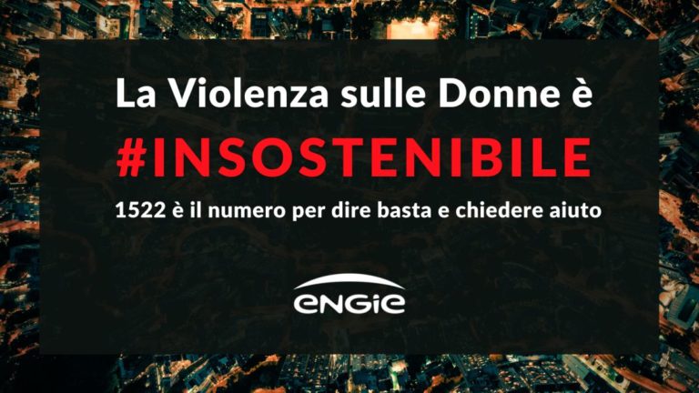 Engie Italia, una campagna contro la violenza di genere