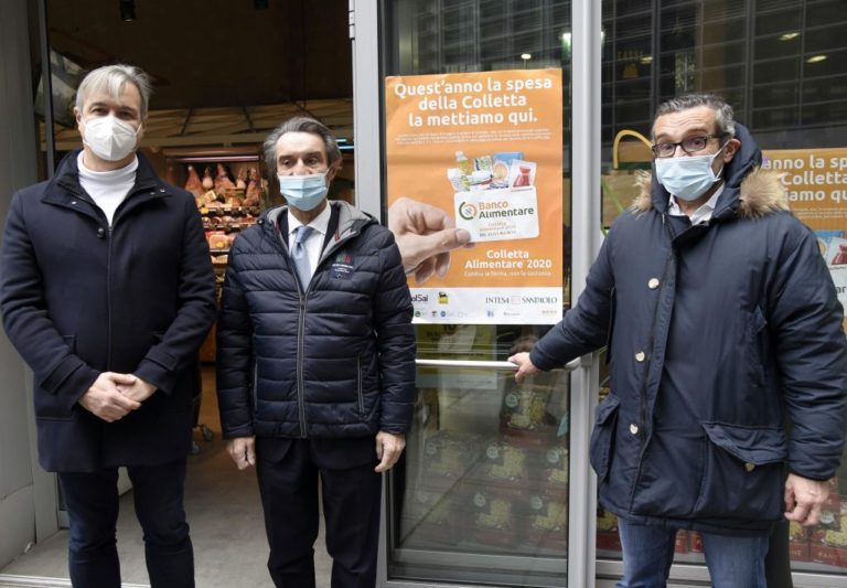 Regione Lombardia sostiene la colletta del Banco Alimentare