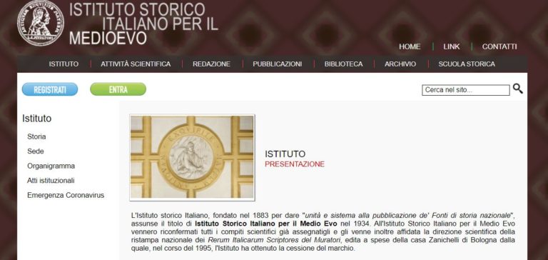 Roma, sfrattato l’Istituto Storico Italiano per il Medioevo