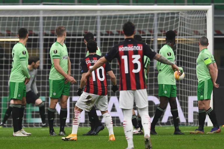 Celtic ribaltato, Milan ai sedicesimi di Europa League