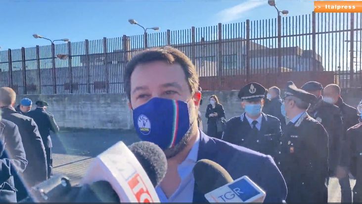 Caso Gregoretti, Salvini “sono assolutamente tranquillo e sereno”