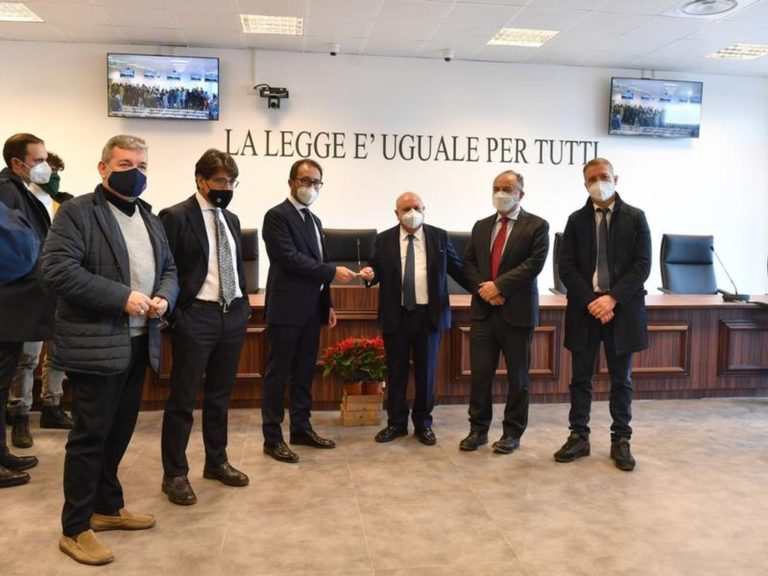 Processo ‘Ndrangheta vibonese, inaugurata aula bunker Lamezia Terme