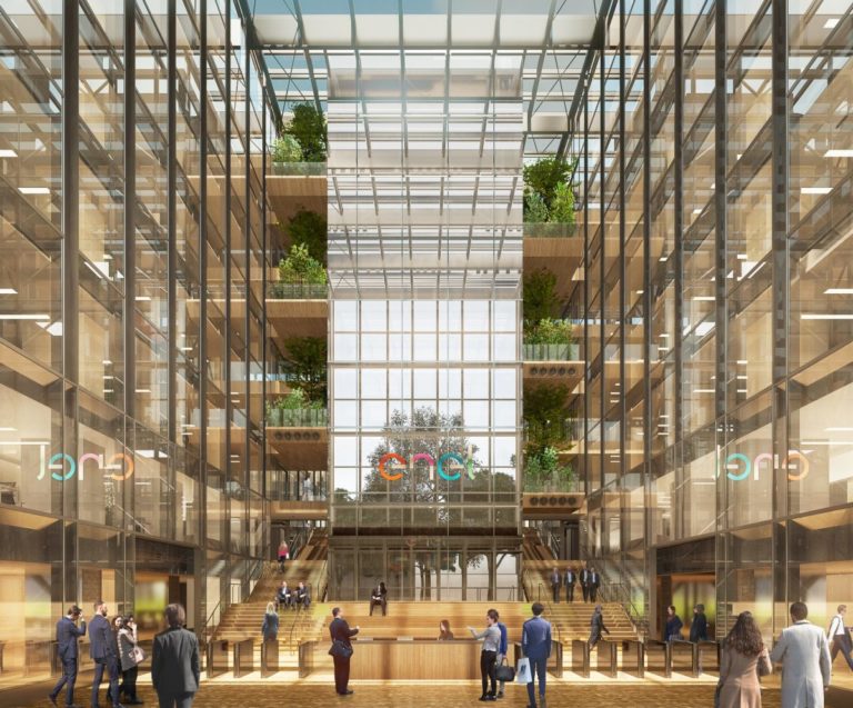 Roma, Enel rinnova la sede di Viale Regina Margherita