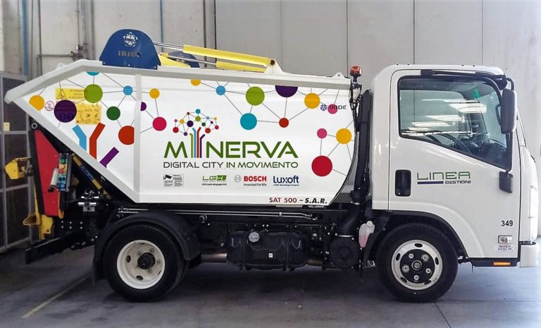 Con Progetto Minerva mezzi raccolta rifiuti vere sentinelle digitali