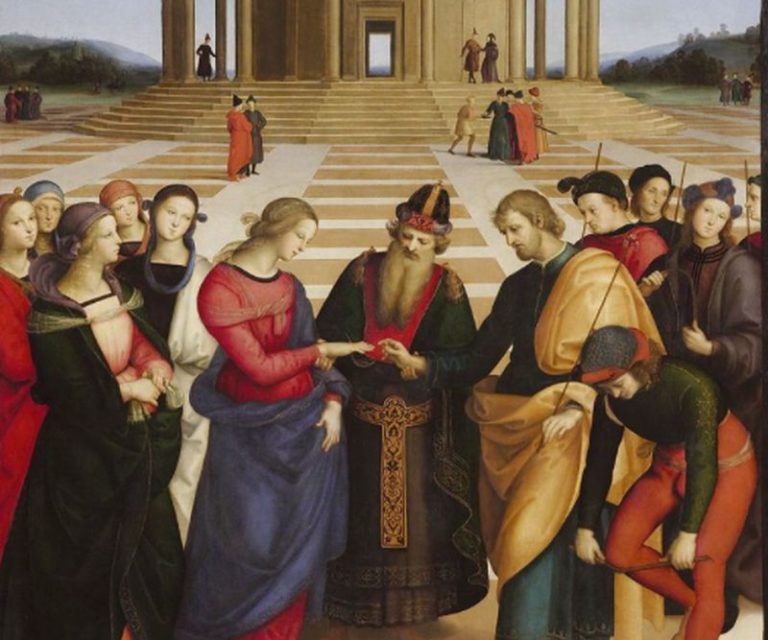 Con la tecnologia Sposalizio della Vergine di Raffaello torna a casa