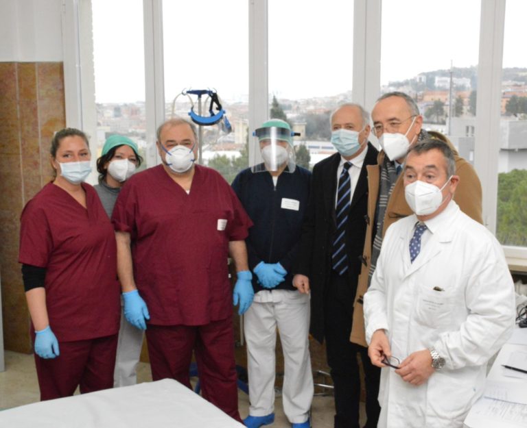 Covid, primi 200 vaccini nelle Marche