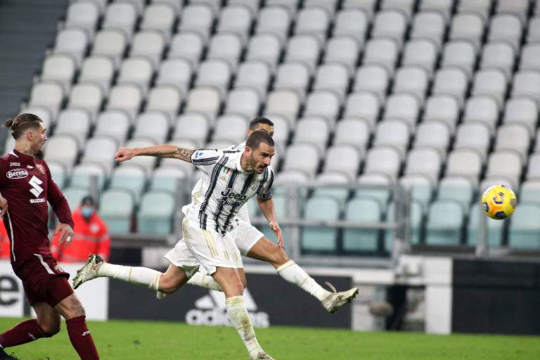 Derby alla Juve, Bonucci-gol all’89° e Toro rimontato