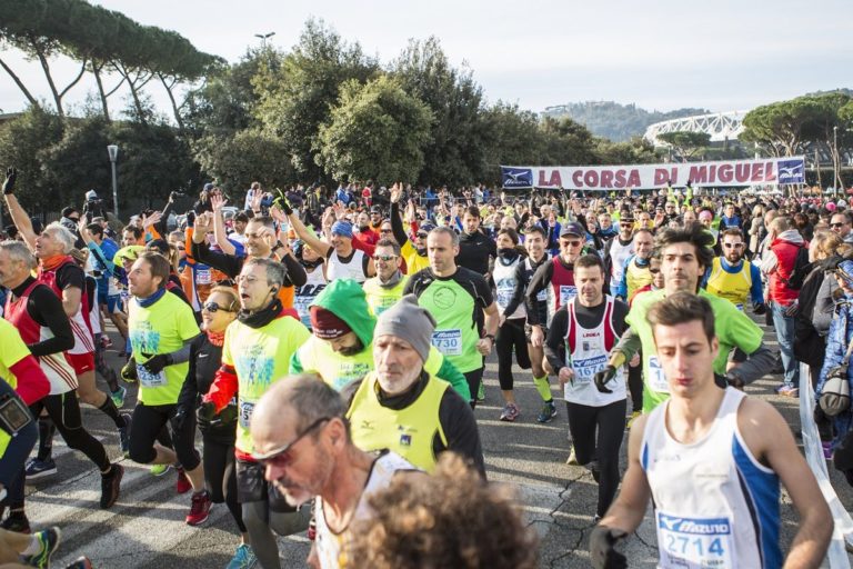 Al via la Corsa di Miguel, c’è anche il percorso “Fratelli tutti”