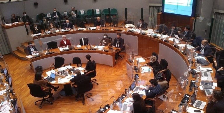 I primi tre mesi di lavoro del Consiglio regionale delle Marche