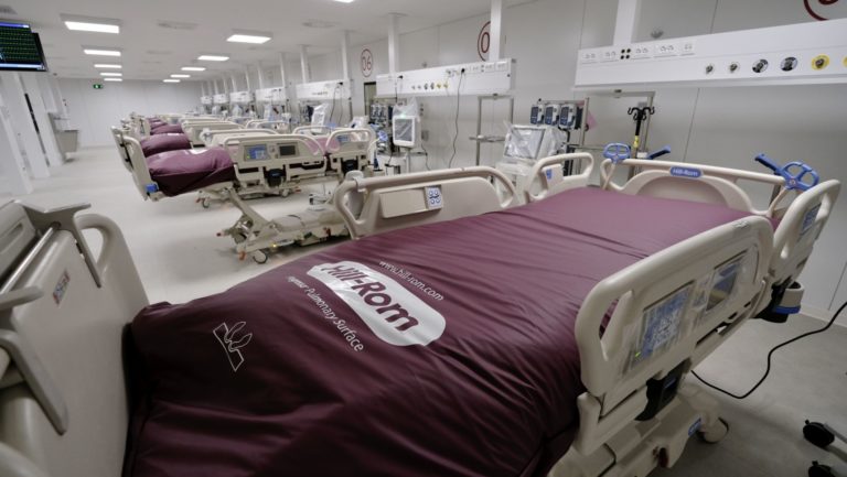 Nuovo Covid hospital all’interno della Fiera del Levante di Bari
