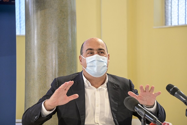 Zingaretti “In Parlamento appello alla responsabilità alla luce del sole”