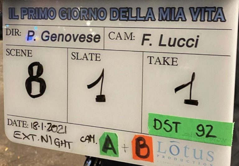 Ciak nuovo film di Paolo Genovese con Mastandrea, Buy, Servillo