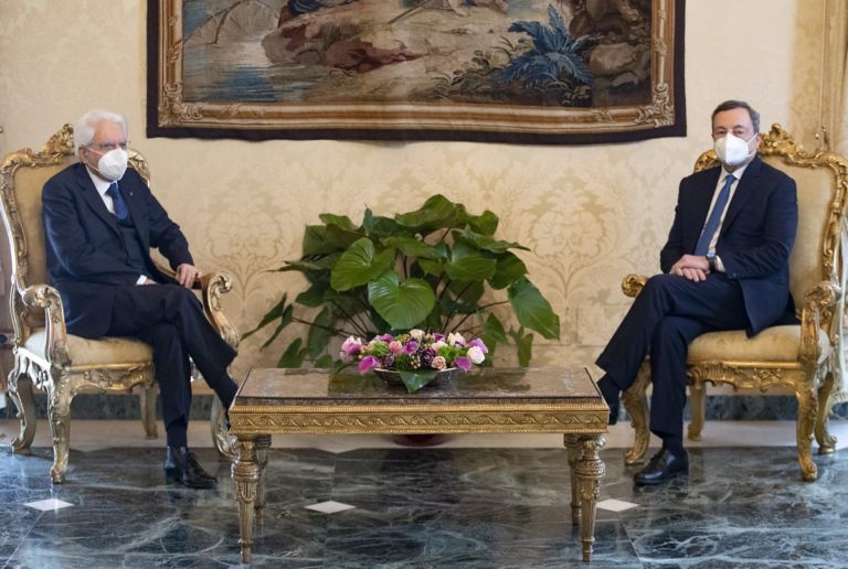 Governo, Draghi accetta l’incarico con riserva