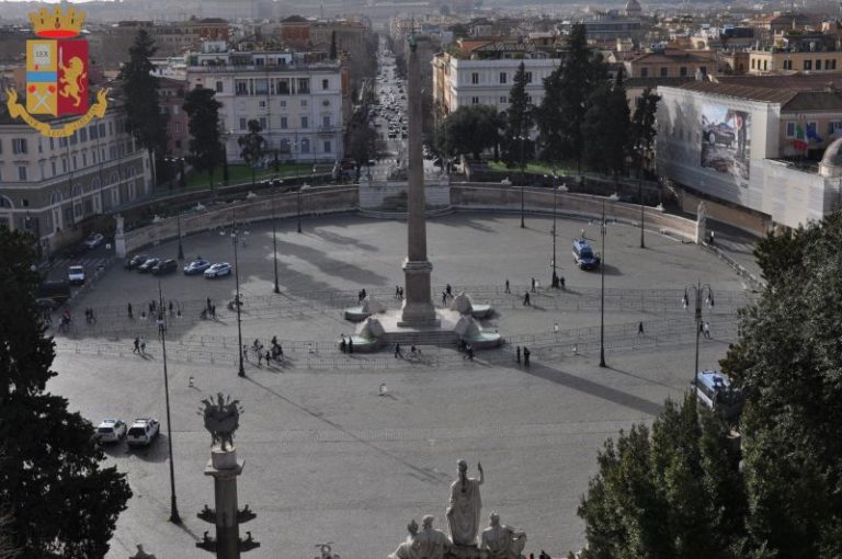 Covid, misure di sicurezza e controlli in centro a Roma per il weekend