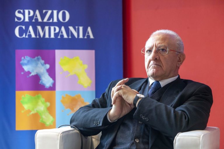 De Luca “Mai ascoltato da Draghi la parola Mezzogiorno”