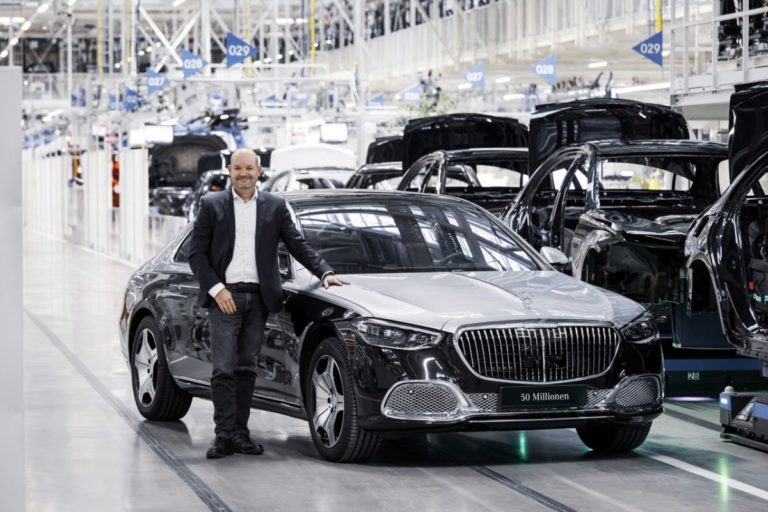 Mercedes-Benz festeggia 50 milioni di automobili prodotte