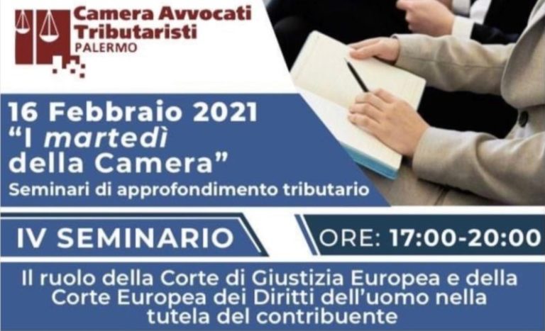 La tutela del contribuente al centro seminario Uncat