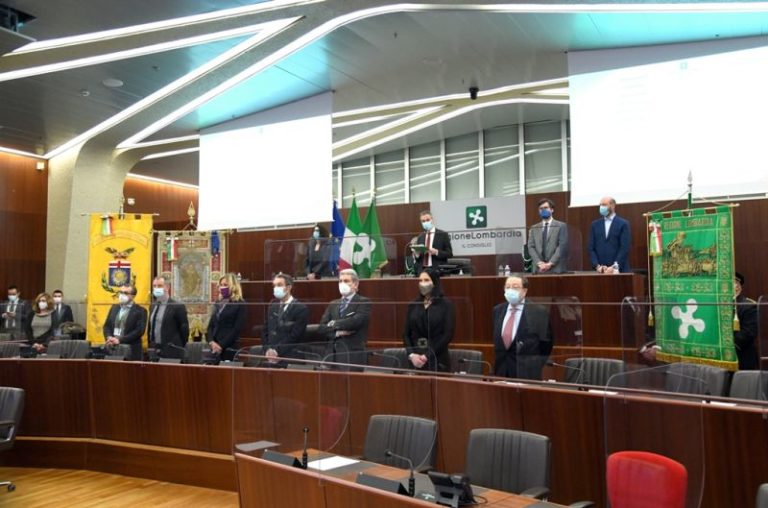 Il Consiglio lombardo celebra i caduti nell’adempimento del dovere