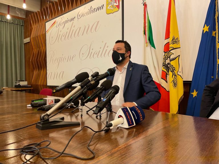 Salvini “spesso in Sicilia, rapporto stretto col territorio”
