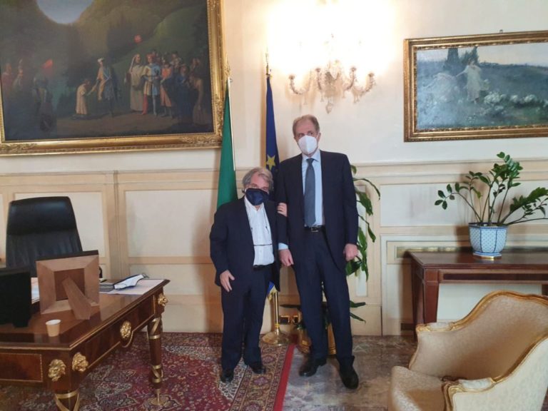 Recovery, Bardi incontra Brunetta “Basilicata protagonista”