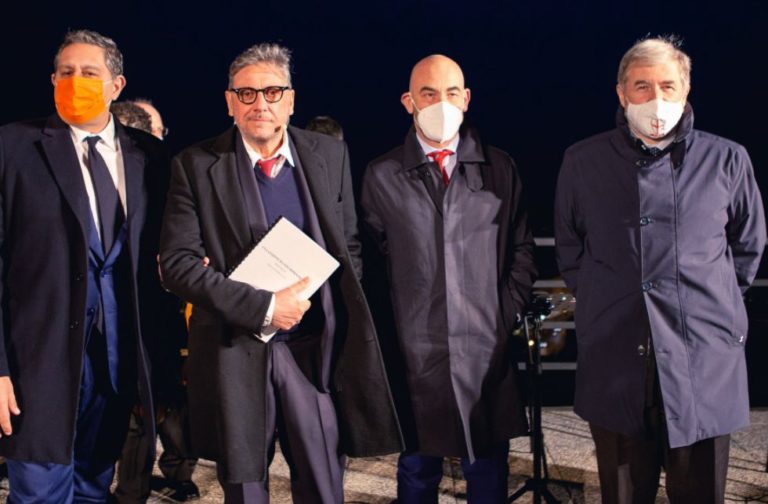 La Liguria ricorda un anno di pandemia con Castellitto