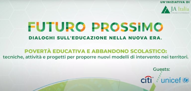 Junior Achievement e il talk sul futuro prossimo della scuola