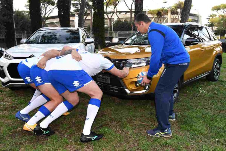 Suzuki nuovo partner della Federazione italiana rugby