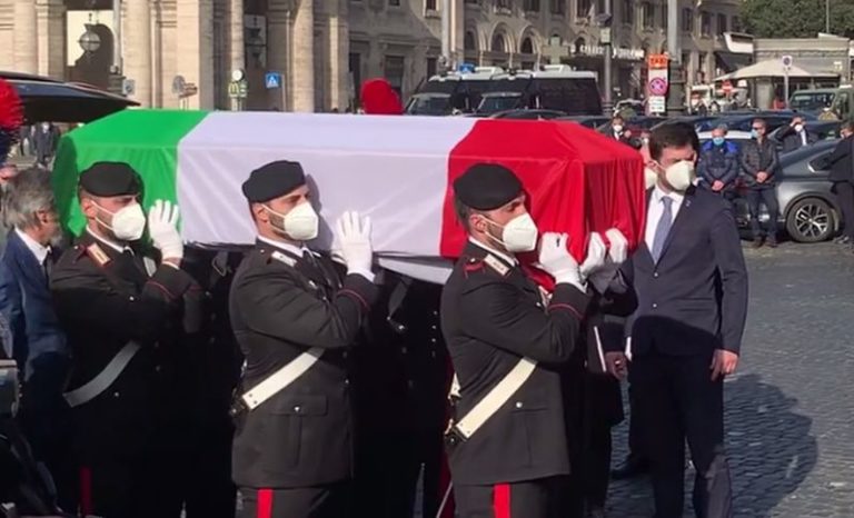 L’ultimo saluto per Attanasio e Iacovacci a Roma