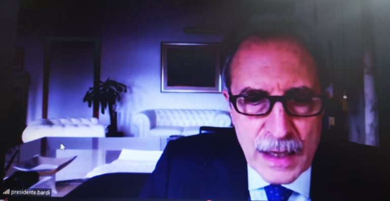 Covid, Bardi “Il Governo riconsideri la decisione sulla zona rossa”