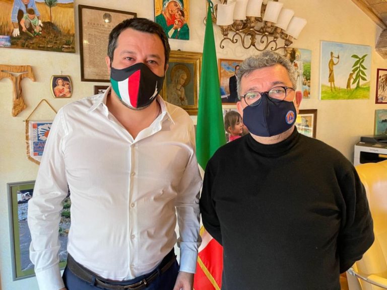 Calabria, incontro Salvini-Spirlì per piano vaccinale e investimenti