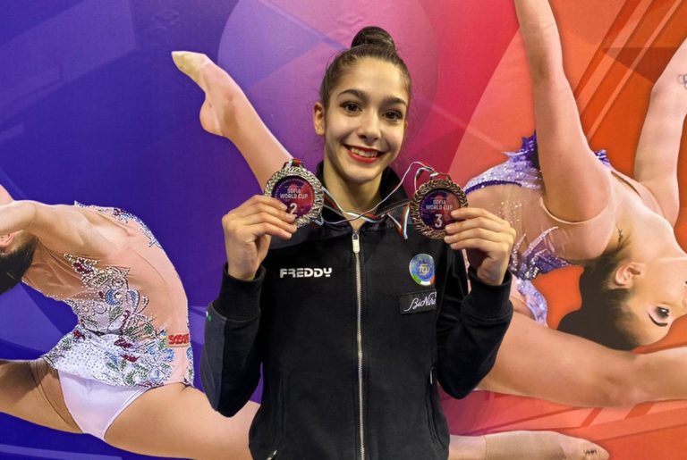 Per l’azzurra Raffaeli un argento e un bronzo a Sofia
