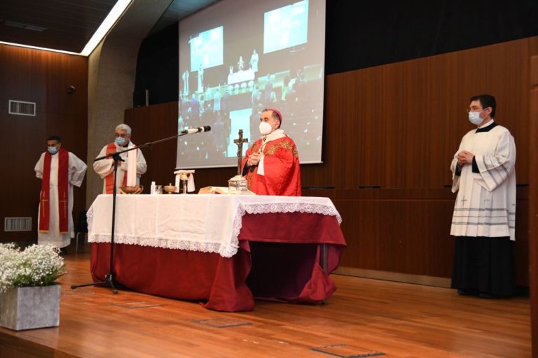 Arcivescovo Milano Delpini in consiglio regionale