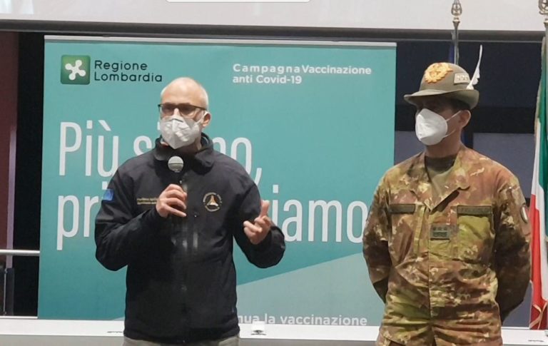 Dal 13 aprile vaccinazione di massa in Lombardia